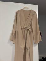 Kimono Abaya - Maat M - Zelf te strikken, Maat 38/40 (M), Beige, Ophalen of Verzenden, Zo goed als nieuw