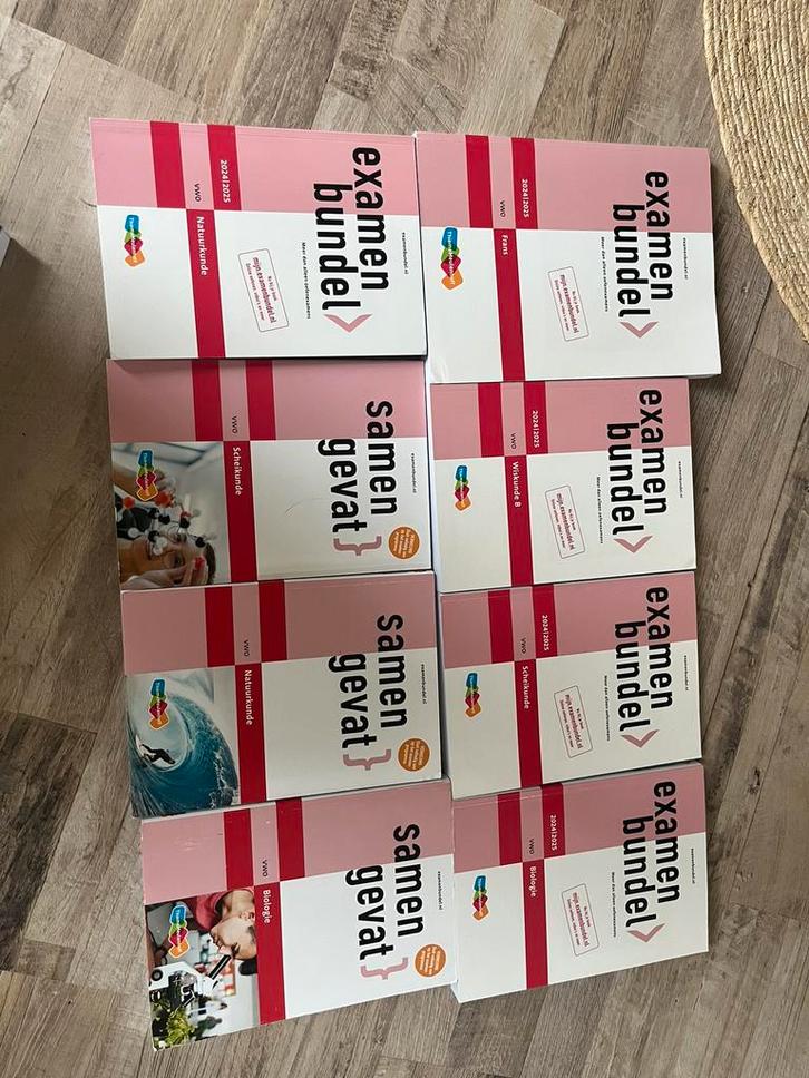 Examenbundels en samengevat VWO 2025 NT NG, Boeken, Schoolboeken, Zo goed als nieuw, Scheikunde, VWO, Ophalen of Verzenden