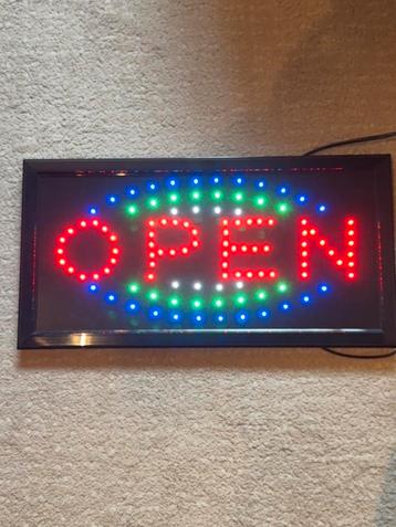  LED Open Sign – Light-Up Display beschikbaar voor biedingen