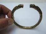 Oude Chinese handgemaakte armband met drakenkop (2149), Ophalen of Verzenden, Gebruikt, Overige materialen