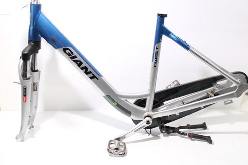 Frame, voorvork en toebehoren | nette staat | Giant Twist do, Fietsen en Brommers, Fietsonderdelen, Gebruikt, Frame, Ophalen of Verzenden