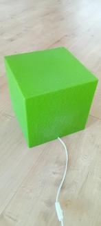 Groene Tafellamp Heico, Huis en Inrichting, Lampen | Tafellampen, Ophalen of Verzenden, Zo goed als nieuw, Kunststof, Minder dan 50 cm