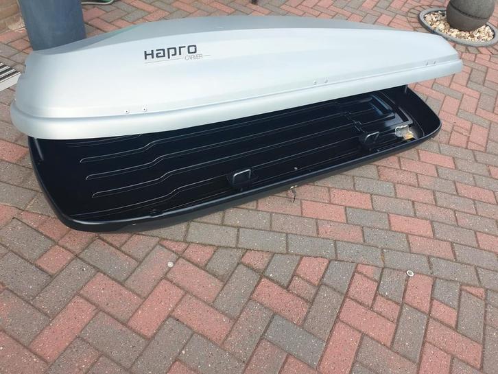 ALLERGROOTSTE Hapro Carver 8.5 EF XXL dakkoffer skibox, Auto diversen, Dakkoffers, Zo goed als nieuw, Ophalen of Verzenden