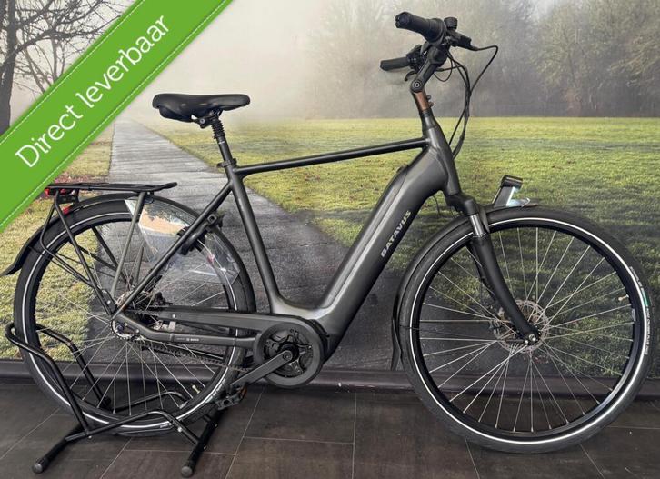 Elektrische fiets Batavus Finez E-Go – Riem-aandrijving 57CM, Fietsen en Brommers, Elektrische fietsen, Zo goed als nieuw, Batavus