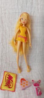 Winx stella barbie beach doll, Kinderen en Baby's, Speelgoed | Poppen, Ophalen of Verzenden, Zo goed als nieuw, Barbie