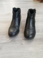 Leren Piure enkellaarsjes, Kleding | Dames, Schoenen, Ophalen of Verzenden, Zo goed als nieuw, Zwart