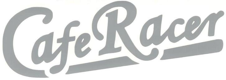 Cafe Racer sticker #12, Motoren, Accessoires | Stickers, Ophalen of Verzenden