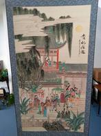 Kakejiku Japanse schildering "Royal Concubine's Night Tour", Ophalen of Verzenden