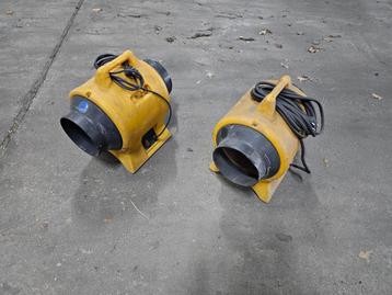 Ventilator afzuiging blower bouwdroger beschikbaar voor biedingen