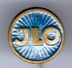 JLO blauw op koper bromfietsen speldje ( G_165 ), Verzamelen, Speldjes, Pins en Buttons, Verzenden, Nieuw, Transport, Speldje of Pin