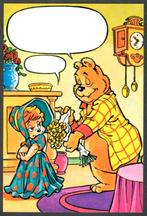 Kaart Bommel en Tom Poes - Bommel met Doddeltje 1974, Verzamelen, Ophalen of Verzenden, Olivier B, Bommel en Tom Poes, Zo goed als nieuw