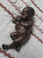 Bronzen Beeldje Slapende Baby, Antiek en Kunst, Ophalen of Verzenden