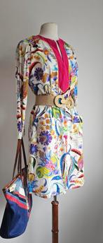 Etro Milano kleurige jurk/ tuniek 40/42, Kleding | Dames, Etro milano, Onder de knie, Zo goed als nieuw, Verzenden