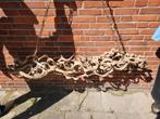 Hanglamp met takken van drijfhout, Huis en Inrichting, Ophalen, Gebruikt, Hout
