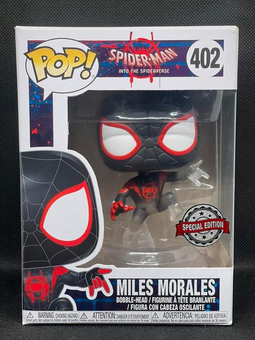 Funko Pop! Miles Morales (Disappearing)# 402, Verzamelen, Poppetjes en Figuurtjes, Zo goed als nieuw, Ophalen of Verzenden