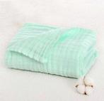 Il Bambini - inbakerdoek - 6laags - mousseline -mint, Ophalen of Verzenden, Nieuw, 100 cm of meer, Deken