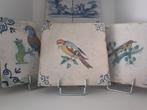 17e eeuwse vogel tegels verzameling, Antiek en Kunst, Antiek | Wandborden en Tegels, Ophalen of Verzenden