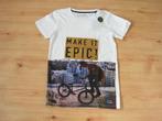 NIEUW wit T-shirt "make it epic" maat 170-176., Ophalen of Verzenden, Nieuw, Jongen, Shirt of Longsleeve