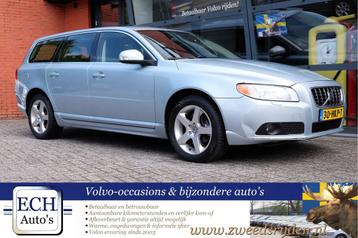 Volvo V70 2.5T 200 pk Summum, Leer, Trekhaak (bj 2009) beschikbaar voor biedingen