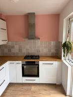 IKEA Method keuken hoekopstelling compleet met apparatuur., Ophalen, Gebruikt, 200 cm of meer, Wit