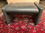 leder voetenbankje Leo Lux, Ophalen, Zo goed als nieuw, Overige materialen