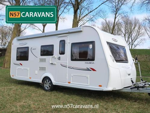 NIEUWSTAAT: LMC Musica 490 E / cassetteluifel / voortent, Caravans en Kamperen, Caravans, Bedrijf, tot en met 4, 1250 - 1500 kg