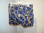 Lauren Ralph Lauren korte broek donker blauw ketting print M, Maat 38/40 (M), Kort, Zo goed als nieuw, Ralph Lauren