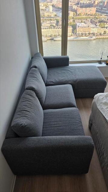 IKEA VIMLE 3-zitsbank met chaise longue (GUNNARED grijs) beschikbaar voor biedingen