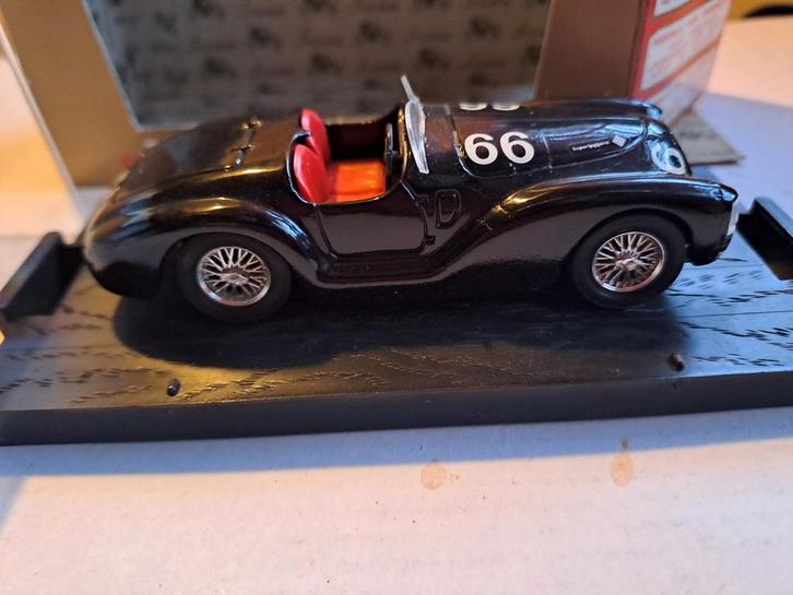 Klassieke Brumm Modelauto - Zwart, Hobby en Vrije tijd, Modelauto's | 1:43, Gebruikt, Auto, Ophalen of Verzenden