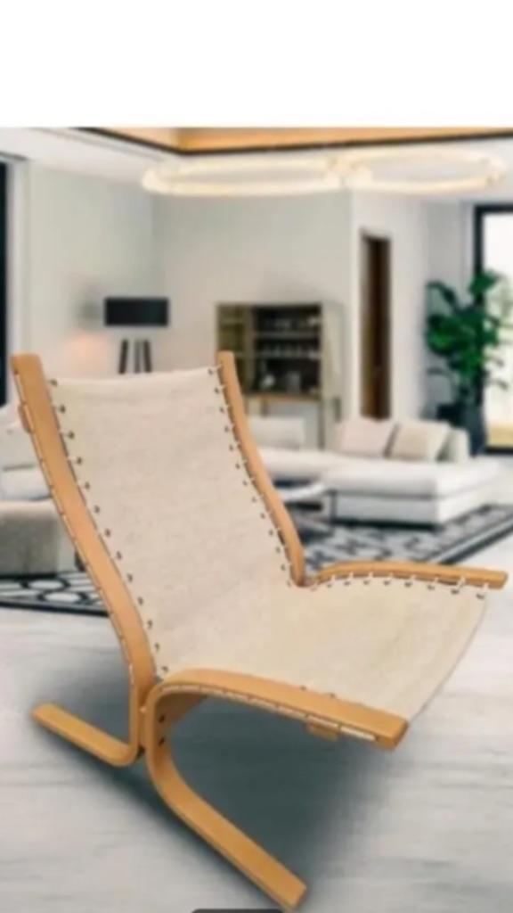 Siesta Chair Ingmar Relling Scandinavian Design vintage, Huis en Inrichting, Fauteuils, Gebruikt, Hout, Kunststof, Metaal, Riet of Rotan