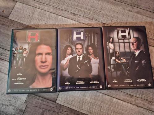 Te koop 3 seizoenen cel blok H, Cd's en Dvd's, Dvd's | Tv en Series, Zo goed als nieuw, Drama, Boxset, Vanaf 16 jaar, Ophalen of Verzenden