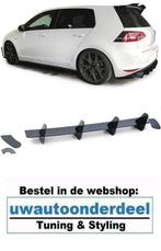 VW Golf 7 GTI 13/17 Diffuser Splitter Achterbumper Spoiler, Verzenden