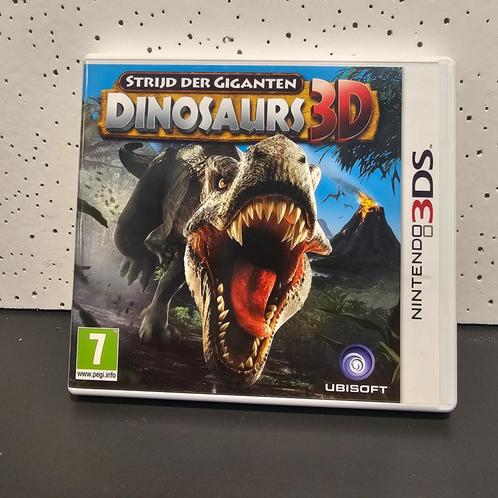 Nintendo 3DS Game | Strijd der Giganten Dinosaurs 3D, Spelcomputers en Games, Games | Nintendo 2DS en 3DS, Zo goed als nieuw