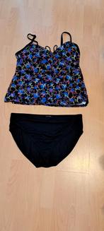 Tankini maat 44, Ophalen of Verzenden, Zo goed als nieuw, Zwart, Badpak