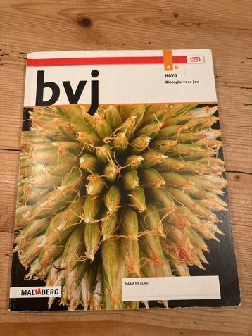 Biologie voor jou 4B HAVO beschikbaar voor biedingen