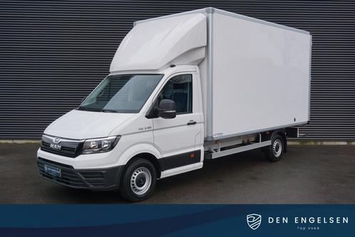 MAN TGE 3.180 | Bakwagen EL | Automaat | App-Connect | Cruis, Auto's, Bestelauto's, Bedrijf, Te koop, ABS, Airconditioning, Alarm
