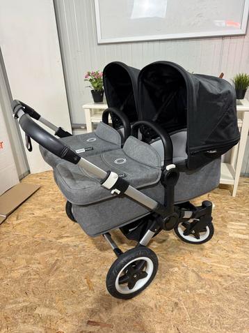 Bugaboo Donkey2 twin Melange Grey beschikbaar voor biedingen