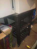 Ikea keukentrolley bekvam zwart, Ophalen, Gebruikt, Zwart, Minder dan 100 cm