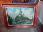 Schilderij van een Kathedraal, Antiek en Kunst, Kunst | Schilderijen | Klassiek, Ophalen