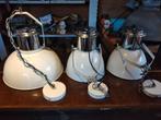 Industrie hanglampen wit, Ophalen of Verzenden