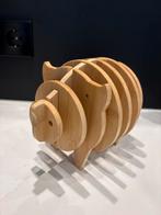 Bamboo onderzetters (varken), Ophalen of Verzenden, Zo goed als nieuw, Glas of Kopje