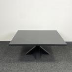 Zwarte Salontafel Met Metalen Kruispoot 25268, Antiek en Kunst, Ophalen