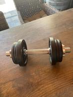 Halterset., Sport en Fitness, Fitnessmaterialen, Ophalen of Verzenden, Zo goed als nieuw, Armen, Halterset