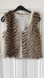 Yaya Fake fur bont gilet 38, Maat 38/40 (M), Beige, Nieuw, Ophalen of Verzenden
