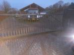 Schuifpoort, Tuin en Terras, Gebruikt, Staal, Schuifpoort, Ophalen of Verzenden