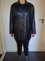 Moet weg: mooie vintage leren dames jas, Ophalen of Verzenden, Zo goed als nieuw, Maat 38/40 (M), Zwart