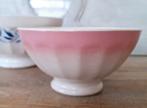 Antieke spoelkom, roze, Antiek en Kunst, Ophalen of Verzenden