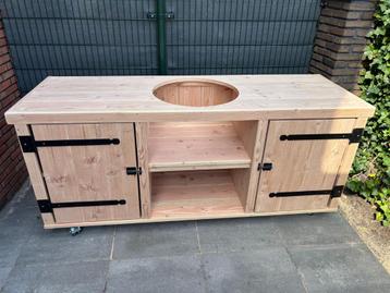 Maatwerk unieke buitenkeuken van douglashout of steigerhout beschikbaar voor biedingen