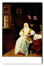 Amsterdam, Rijksmuseum. Schilderij Samuel van Hoogstrate, Antiek en Kunst, Antiek | Religie, Verzenden