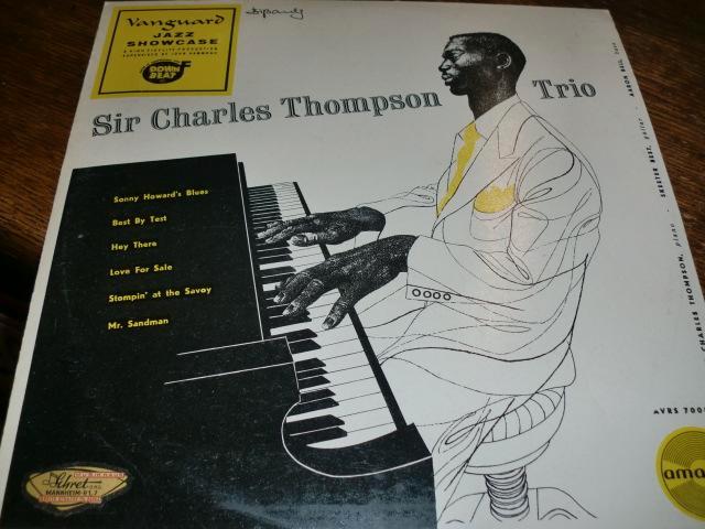 Sir Charles Thompson Trio 1955  Amadeo ‎LP  10" Austria, Cd's en Dvd's, Vinyl | Jazz en Blues, Zo goed als nieuw, Jazz, 1940 tot 1960